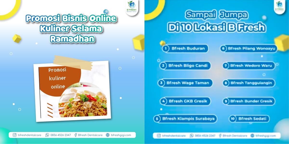 Promosi Bisnis Online Kuliner Selama Ramadhan
